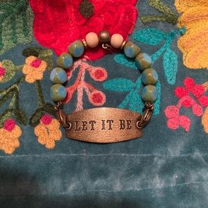 Let it Be bracelet